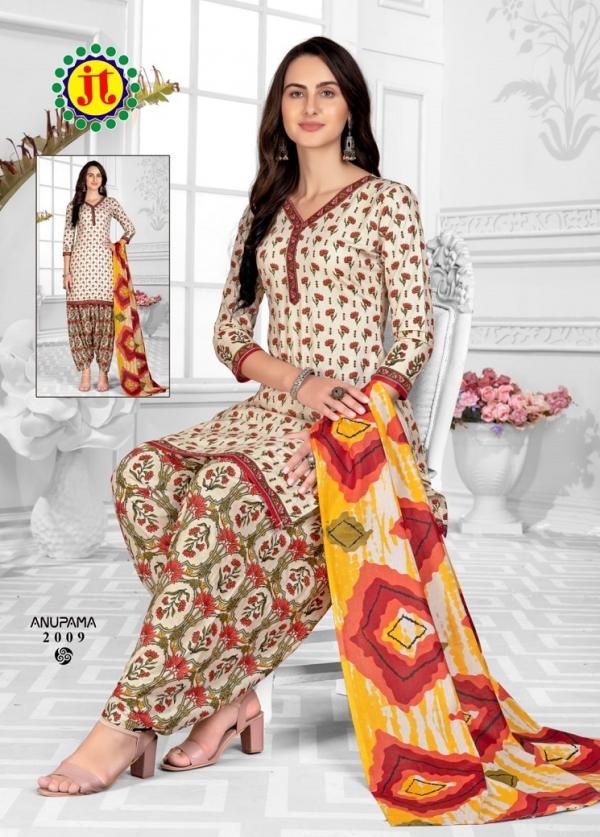 JT Anupama Vol-2 Cotton Designer Patiyala Dress Material